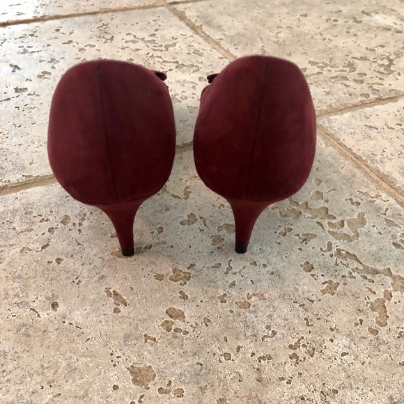 Kelly & Katie Burgundy Heels - Picture 4 of 6